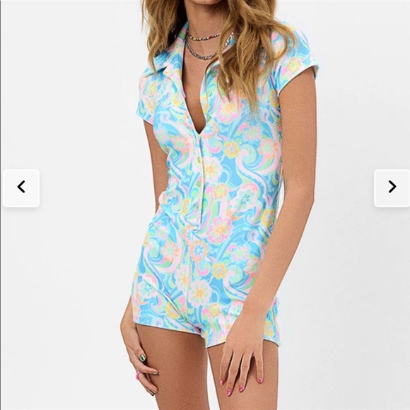 Frankie’s bikinis terry cloth swim romper coverup - Picture 5 of 5